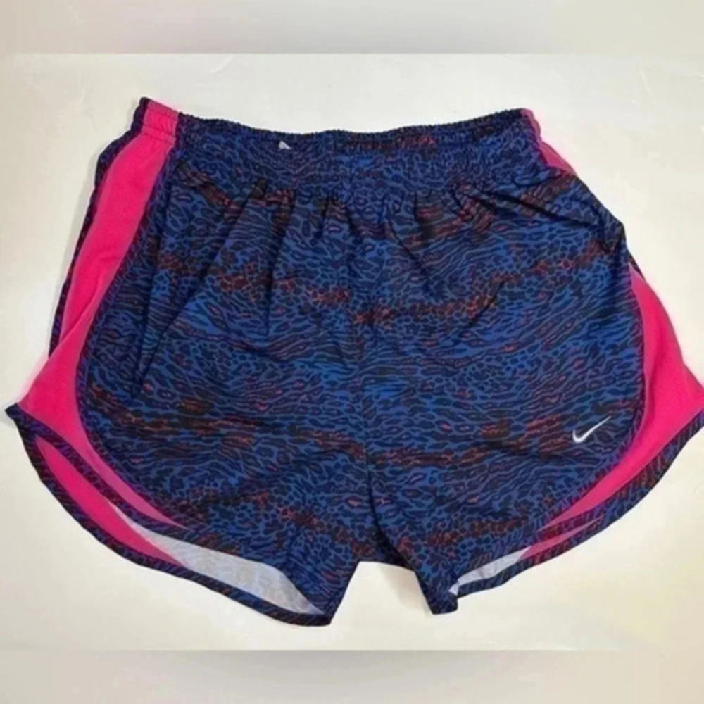 Nike Leopard Print Running Shorts Size Small